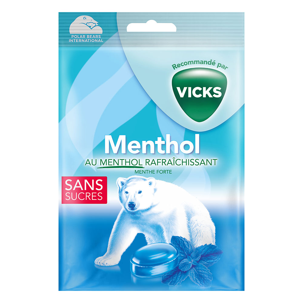 Vicks Menthol sweets 17 units