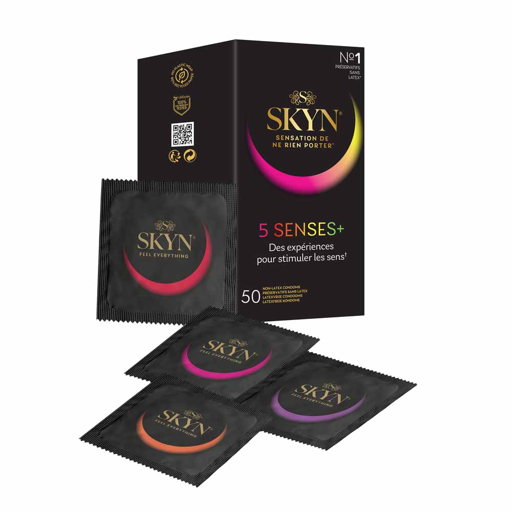 Skyn 5 Senses Condoms 5 Senses X5 Skyn x5