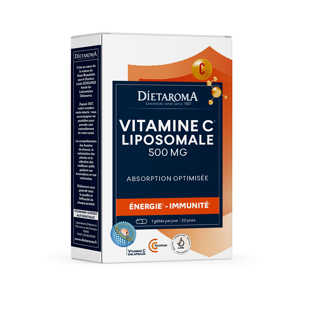 Dietaroma Vitamin C Liposomal 500mg 20 capsules