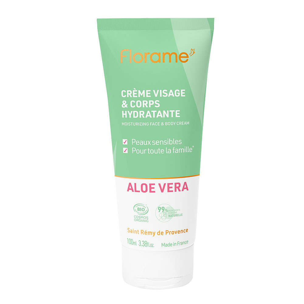 Florame Aloe Vera Face &amp; Body Moisturizers 100ml