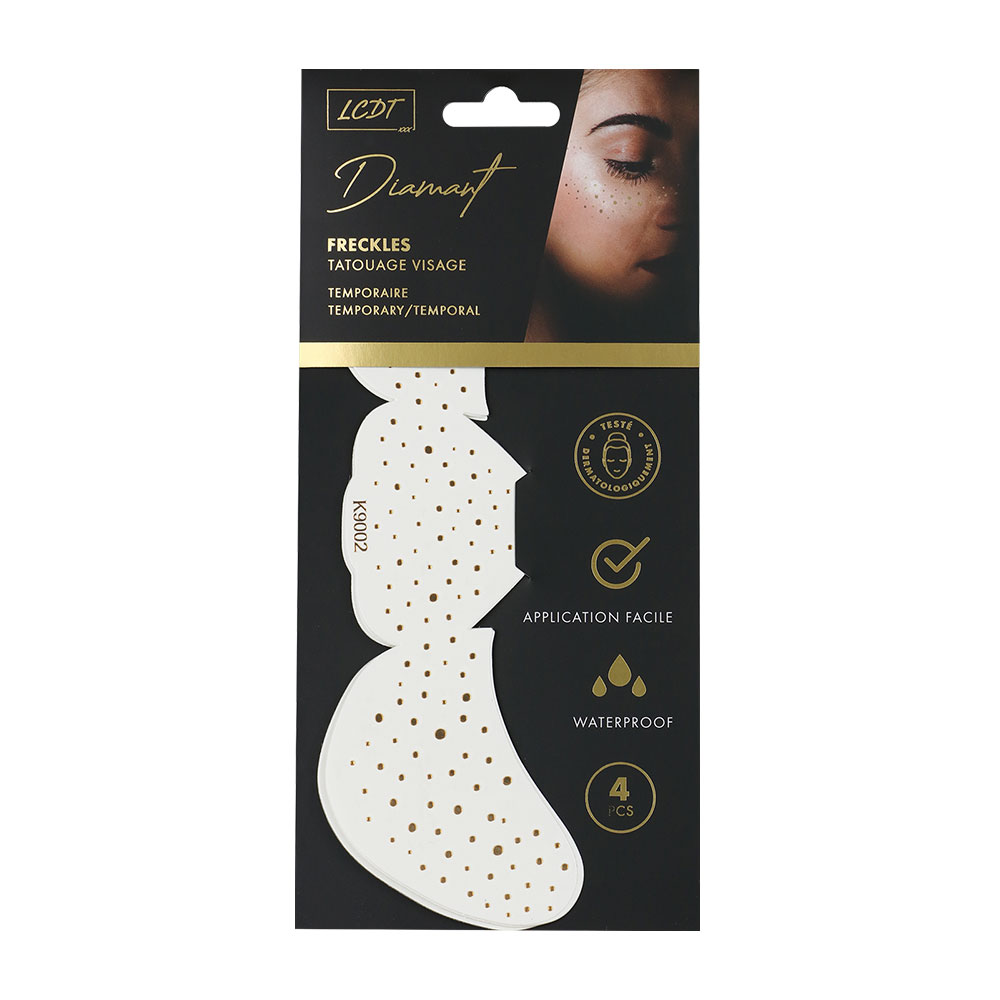 Le Comptoir Des Tendances FRECKLES - 4 Temporary Face Tattoos x4