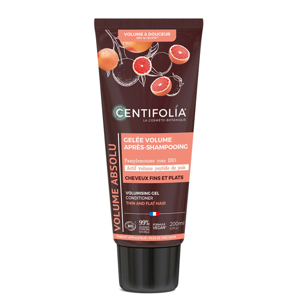 Centifolia Volume Pink grapefruit rose organic hair conditioner gel 200 ml