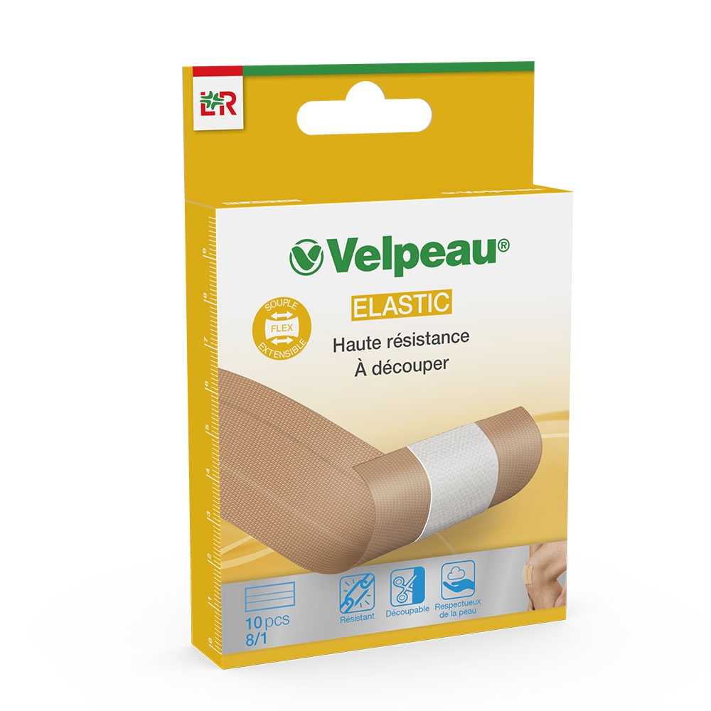 Lohmann Rauscher Velpeau Elastic Strips to cut out width 8cm x10