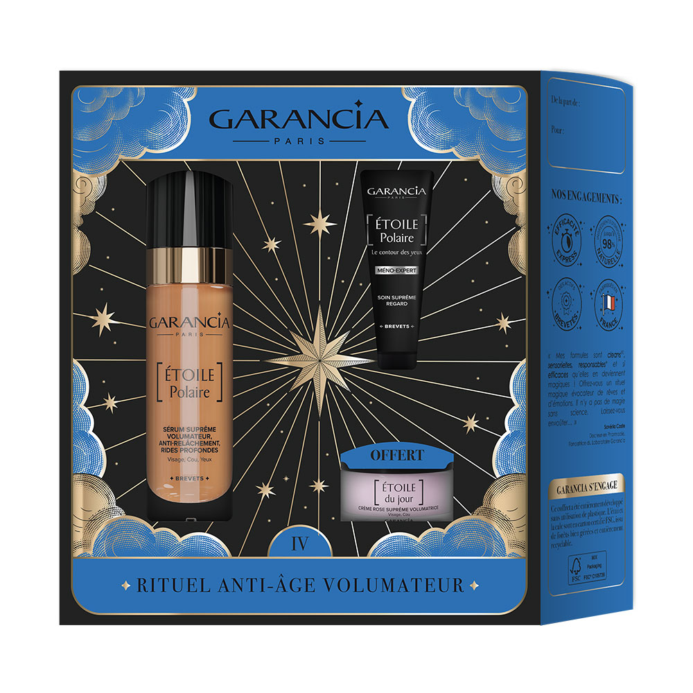Garancia Anti-ageing volumising ritual gift set