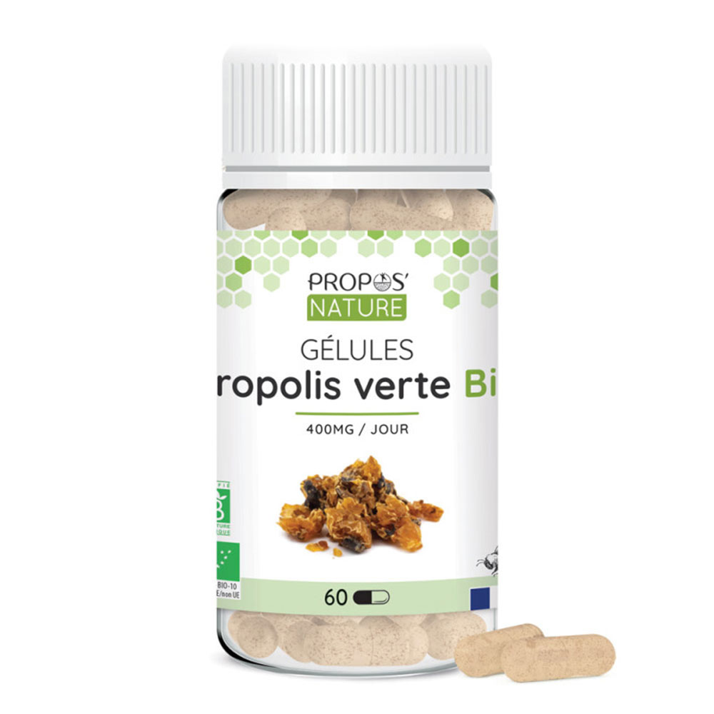 Propos'Nature Green Propolis 60 Capsules