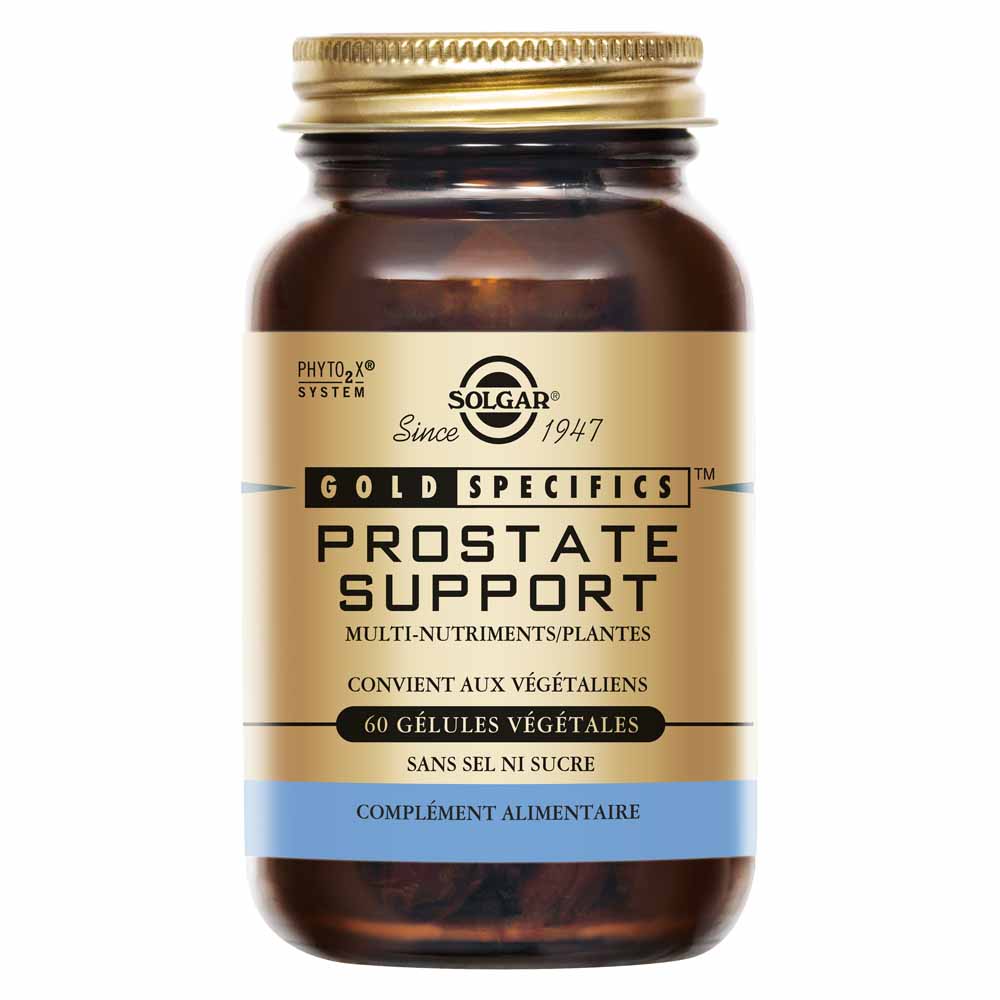 Solgar Prostate support supports prostate and urinary tract health 60 capsules