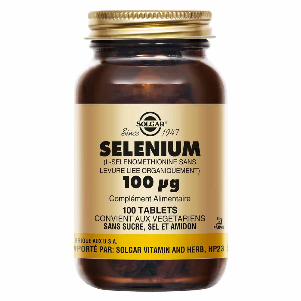 Solgar Selenium antioxidant for beauty and oxidative stress support 100 tablets