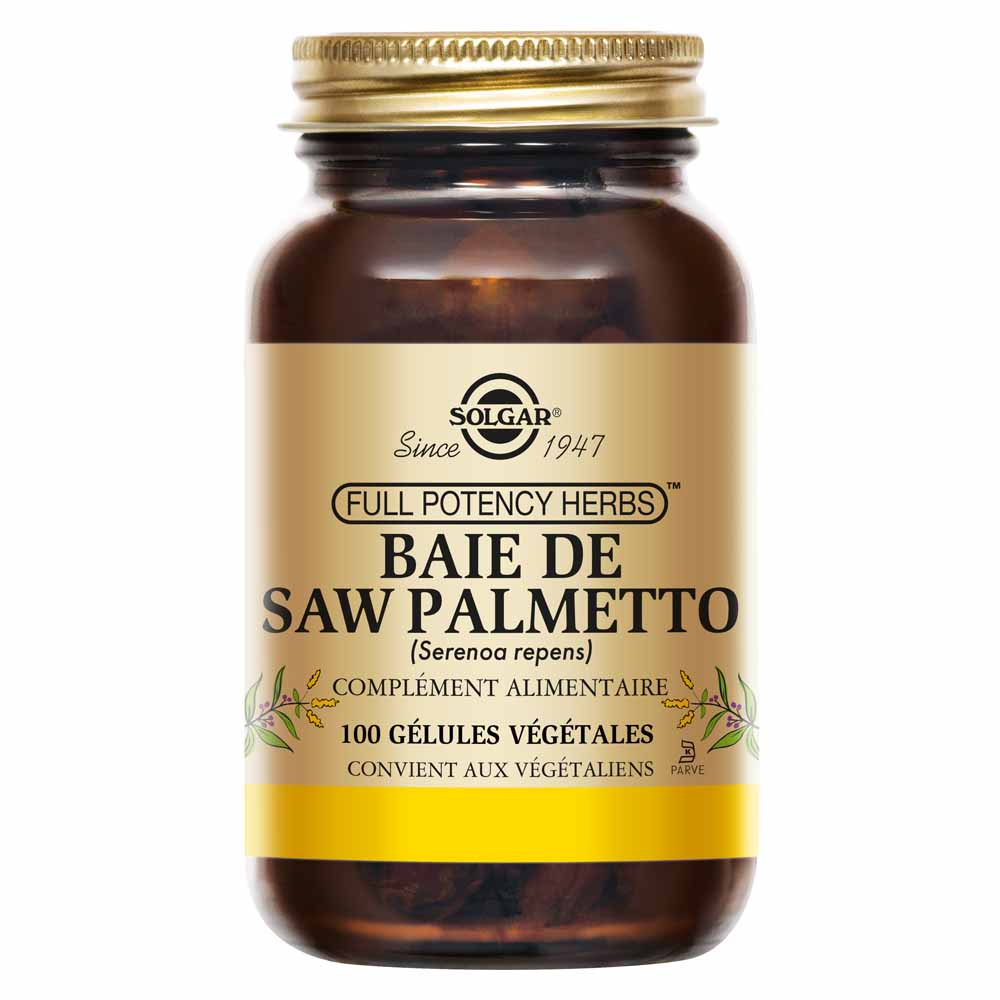 Solgar Saw palmetto urinary health immune support 100 capsules