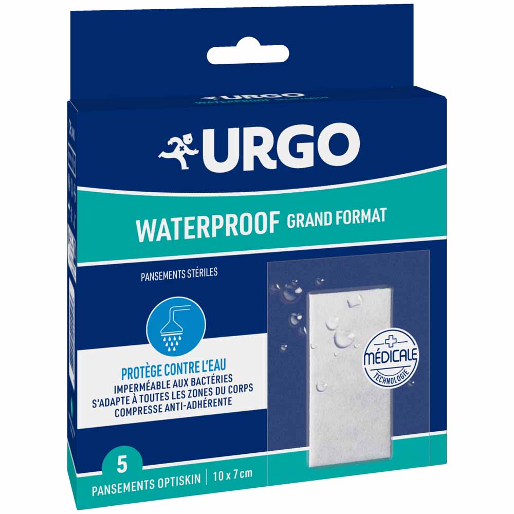 Urgo Optiskin Waterproof Plasters X5 x5