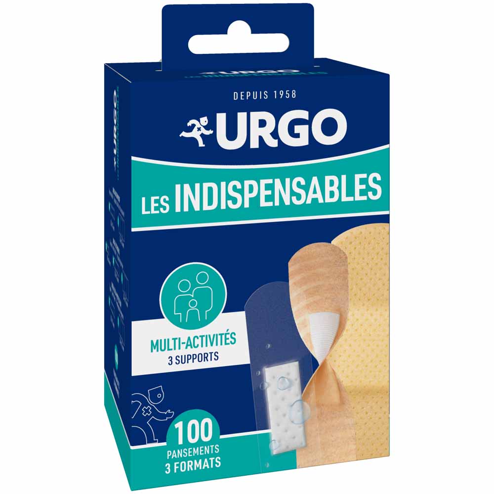 Urgo The Essentials 3 Formats 100 Plasters