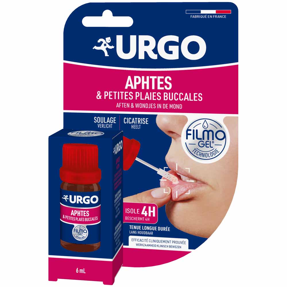 Urgo Filmogel Mouth ulcer and minor oral wound treatment 6 ml