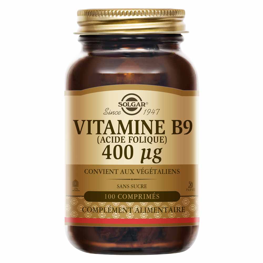 Solgar Folate 400 µg Maternité 0,4mg