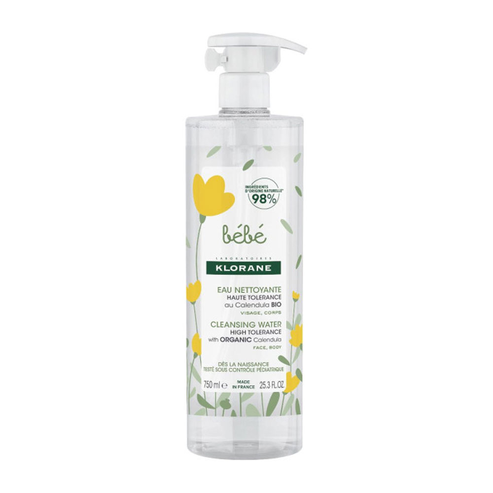 Klorane Baby No Rinse Cleansing Water 750ml