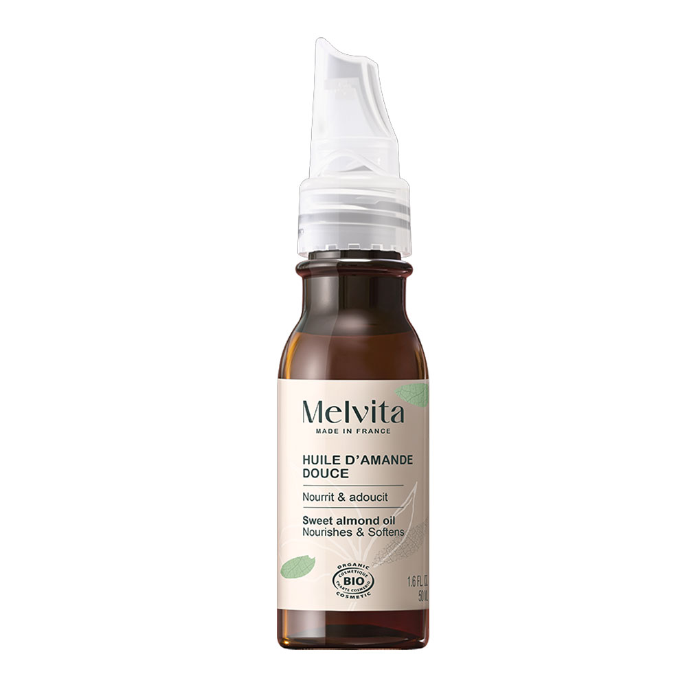 Melvita Sweet almond soothing hydrating organic oil 50 ml