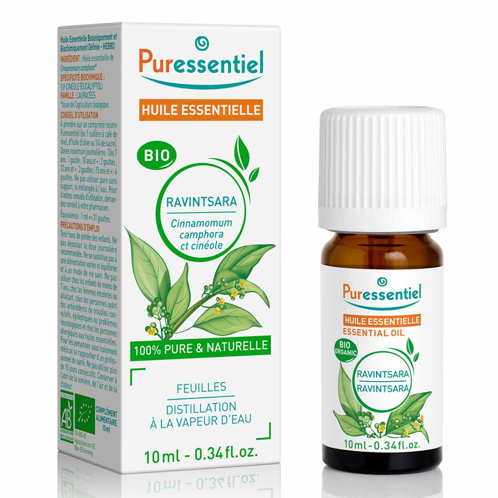Puressentiel Essential Oils Organic Ravintsara 10ml
