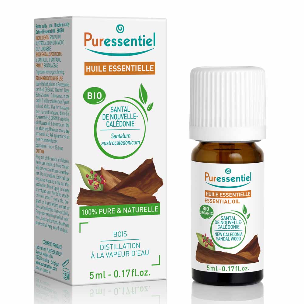 Puressentiel Essential Oils Santal Blanc de Nouvelle Calédonie BIO 5ml