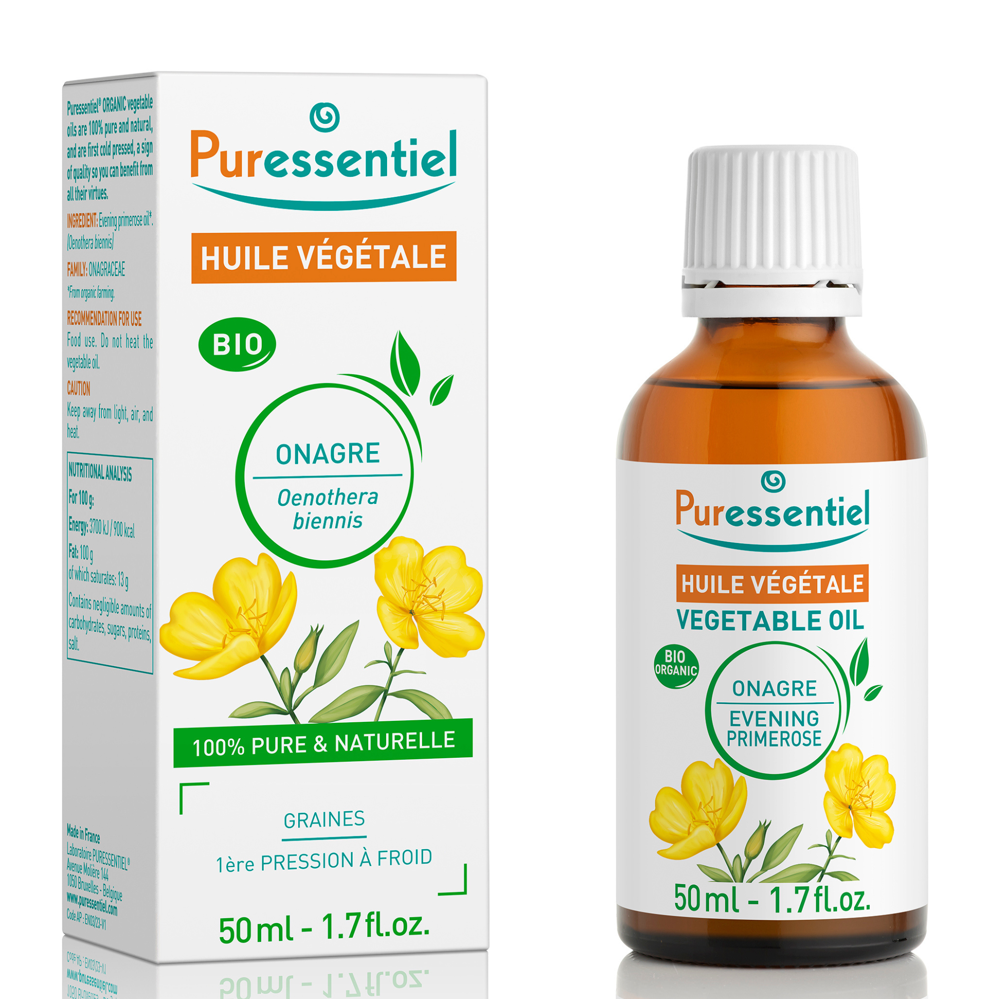 Puressentiel Plant Oils Evening Primrose Bio 50ml