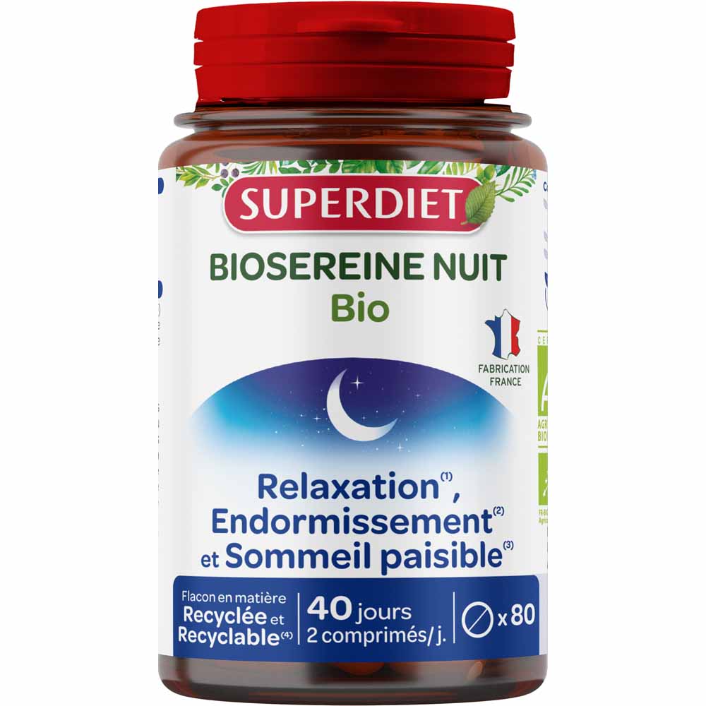 Superdiet Biosereine Night Bio 80 Tablets