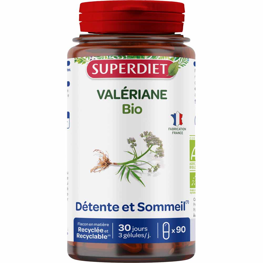Superdiet Valeriane 90 Gelules
