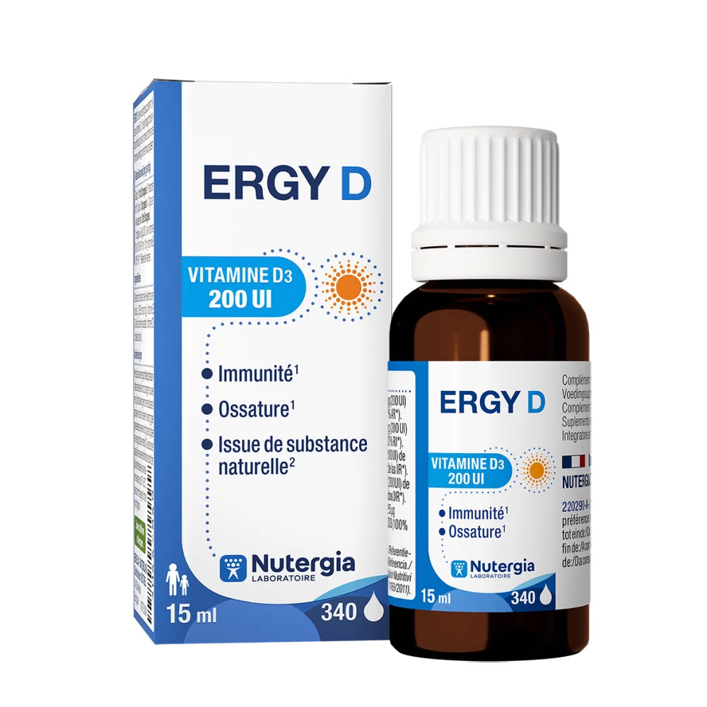 Nutergia Vitamin D3 200 IU 15 ml
