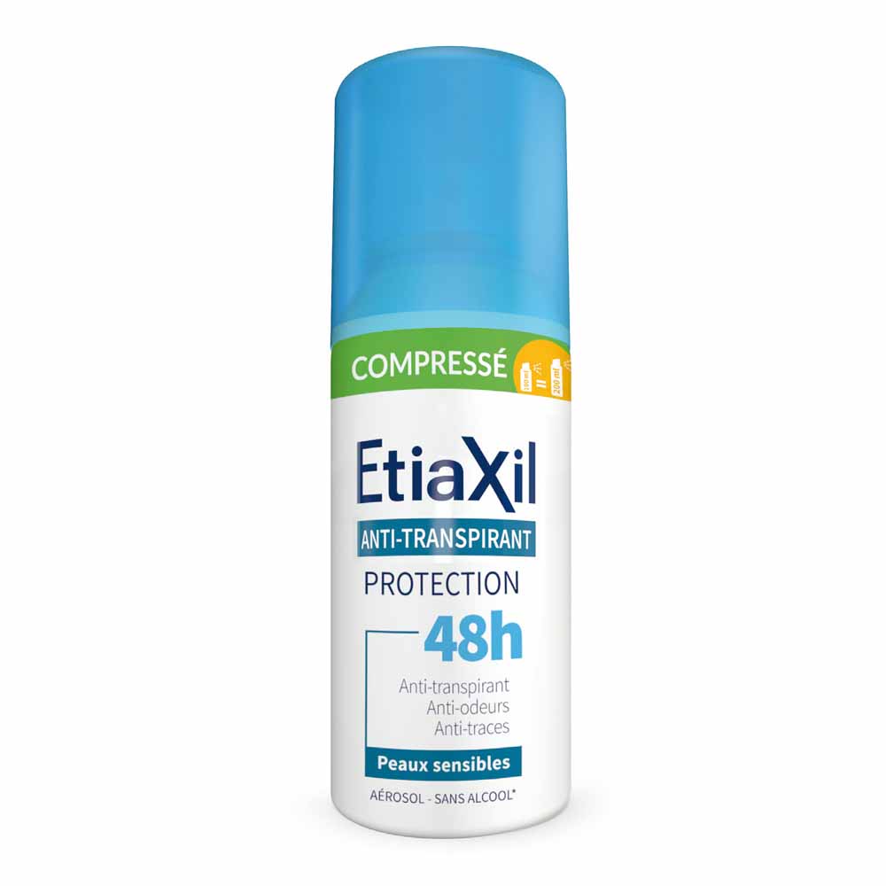 Etiaxil Antiperspirant 48h Protection Compressed Aerosol sensitive skin 100 ml