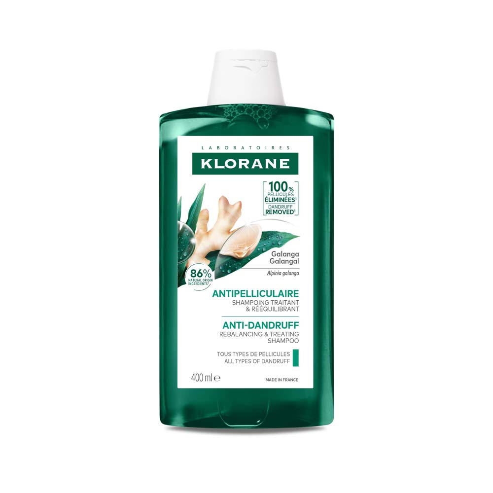 Klorane Galanga Shampooing Traitant et Rééquilibrant Loose dandruff 400ml