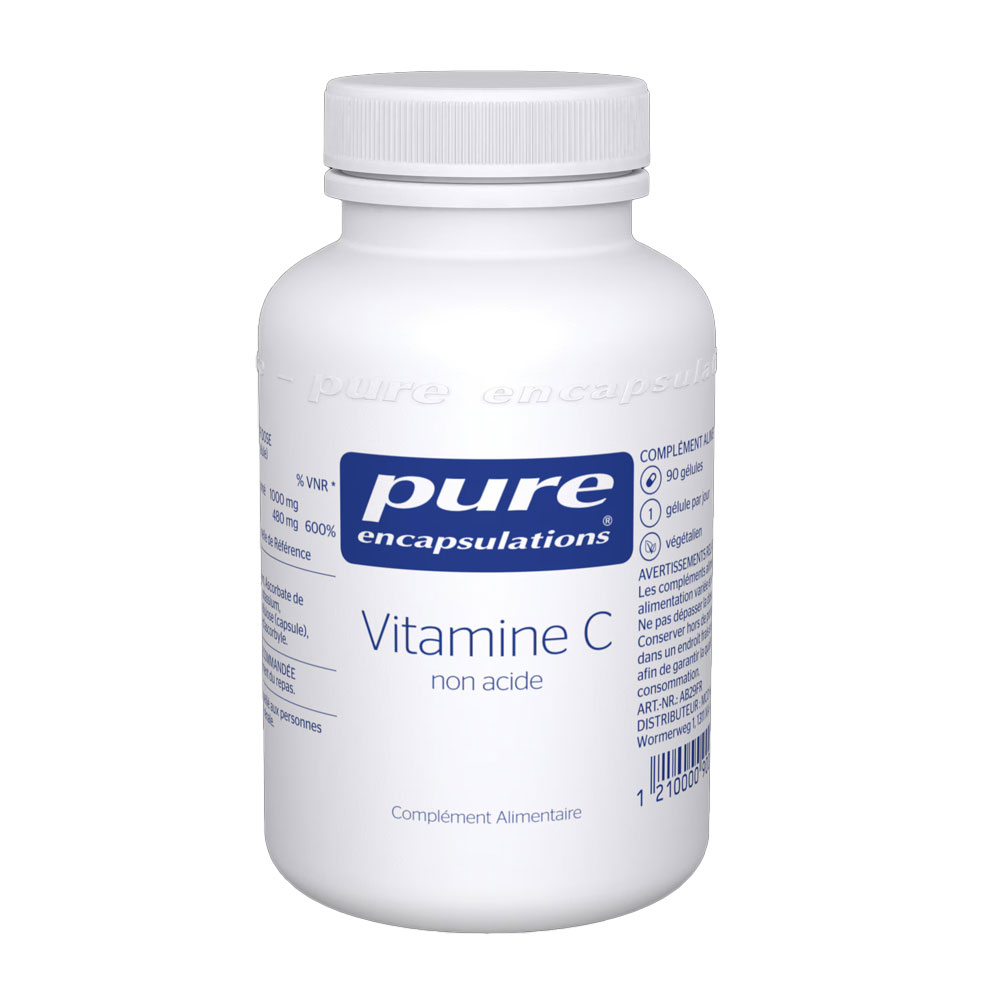 Pure Encapsulations Non-acidic vitamin C 90 capsules