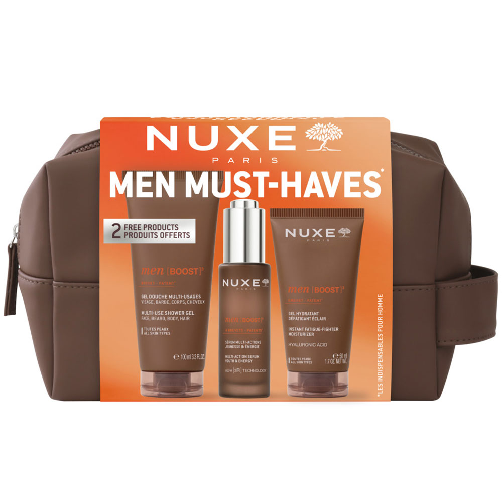 Nuxe Men [BOOST]³ Skincare routine 180 ml