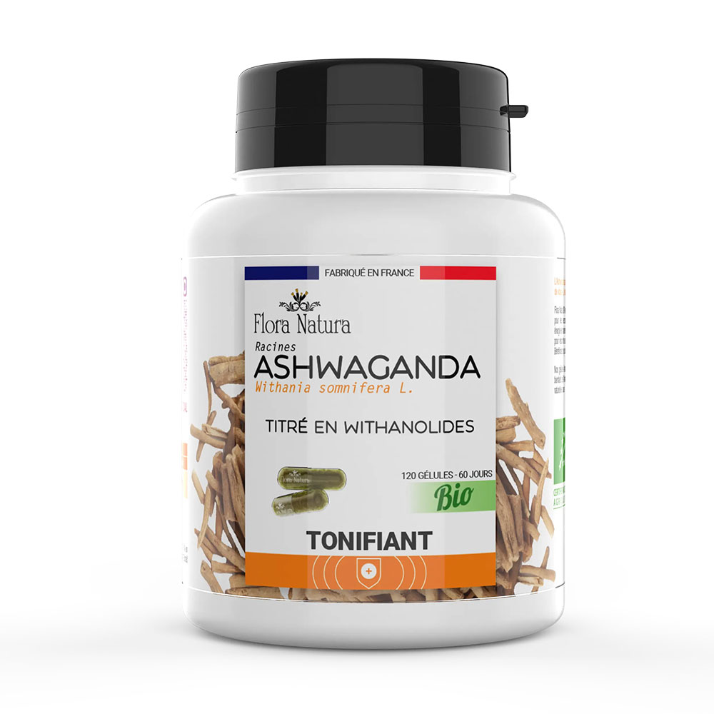 Flora Natura Organic Ashwagandha 120 capsules