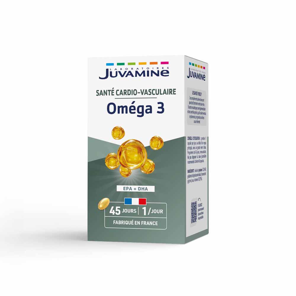 Juvamine Omega3 Cardio Vascular Health X 45 Capsules
