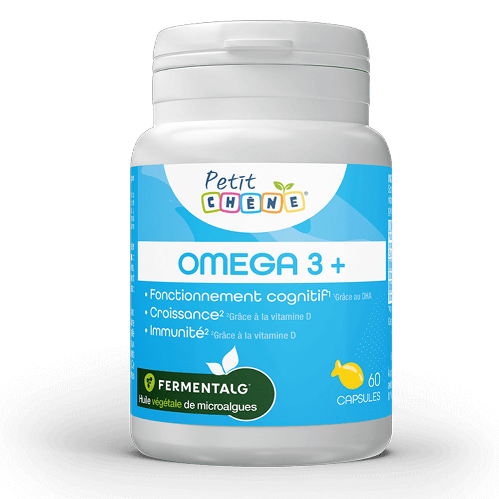 Petit Chêne Oméga 3+ 60 capsules