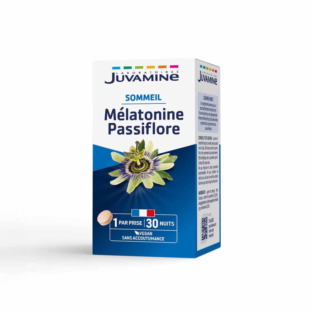 Juvamine Melatonin and passionflower x30 tablets