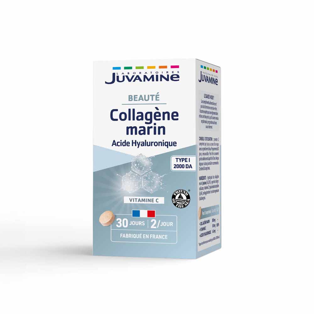 Juvamine Marine Collagen Hyaluronic Acid 60 tablets