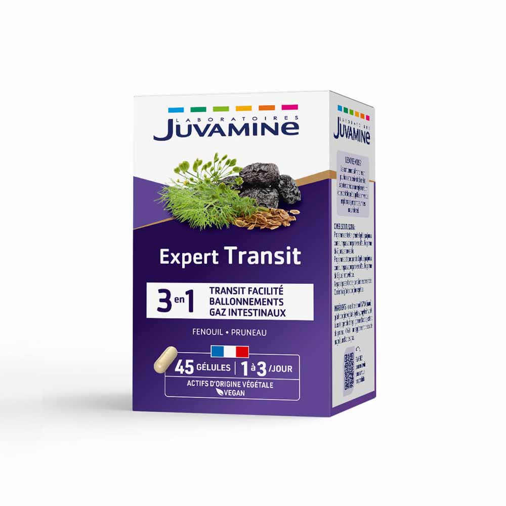 Juvamine Expert Transit Fennel Prune 45 capsules