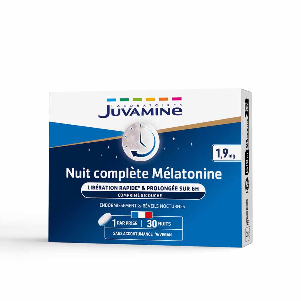 Juvamine Full night Melatonin 1.9mg 30 tablets