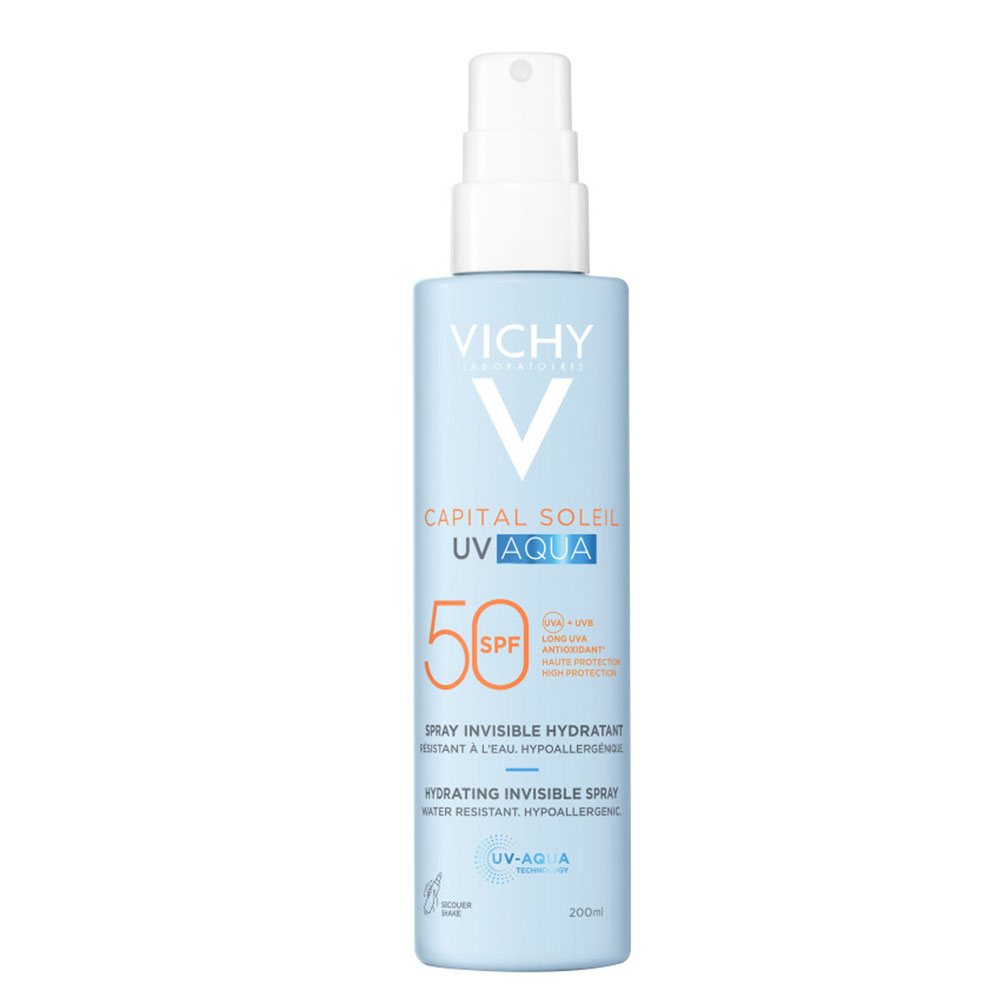 Vichy Capital Soleil UV Aqua Invisible hydrating SPF50 spray 200 ml