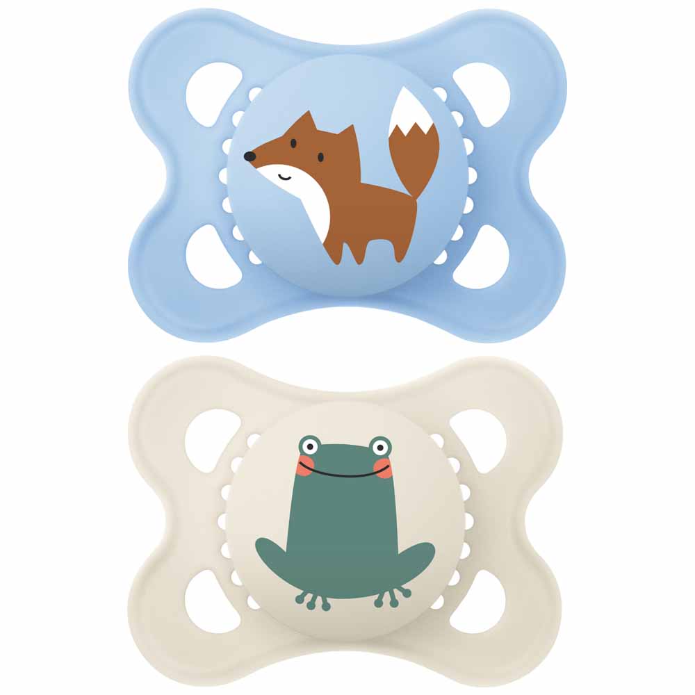 Mam Original Nature Symmetrical soother 2 to 6 months x2