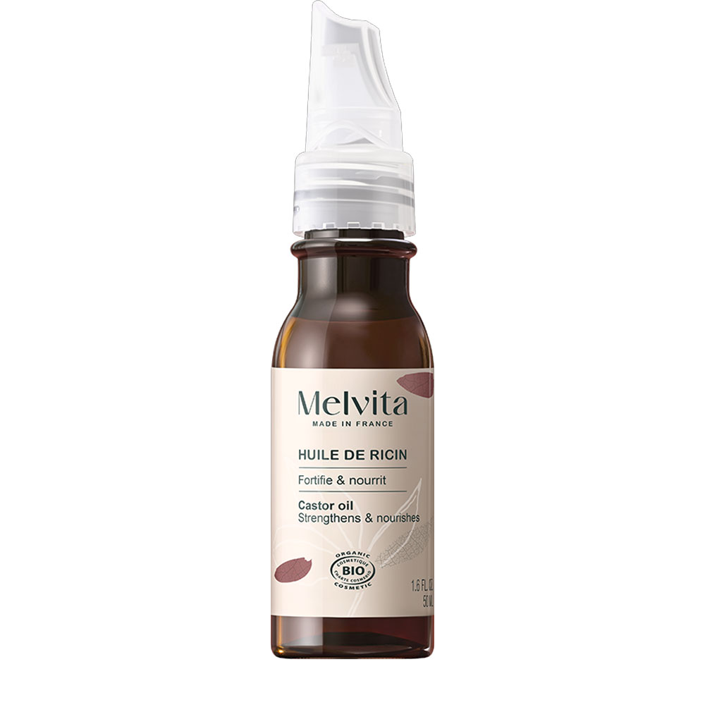 Melvita Organic Castor Oil Fortifies & Nourishes 50 ml