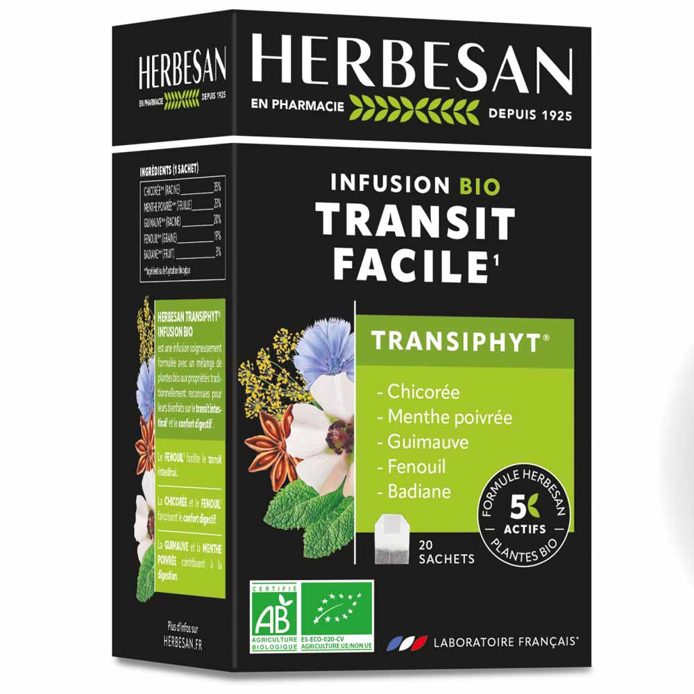 Herbesan Transiphyt Herbal Teas with 6 Bioes plants x20 sachets
