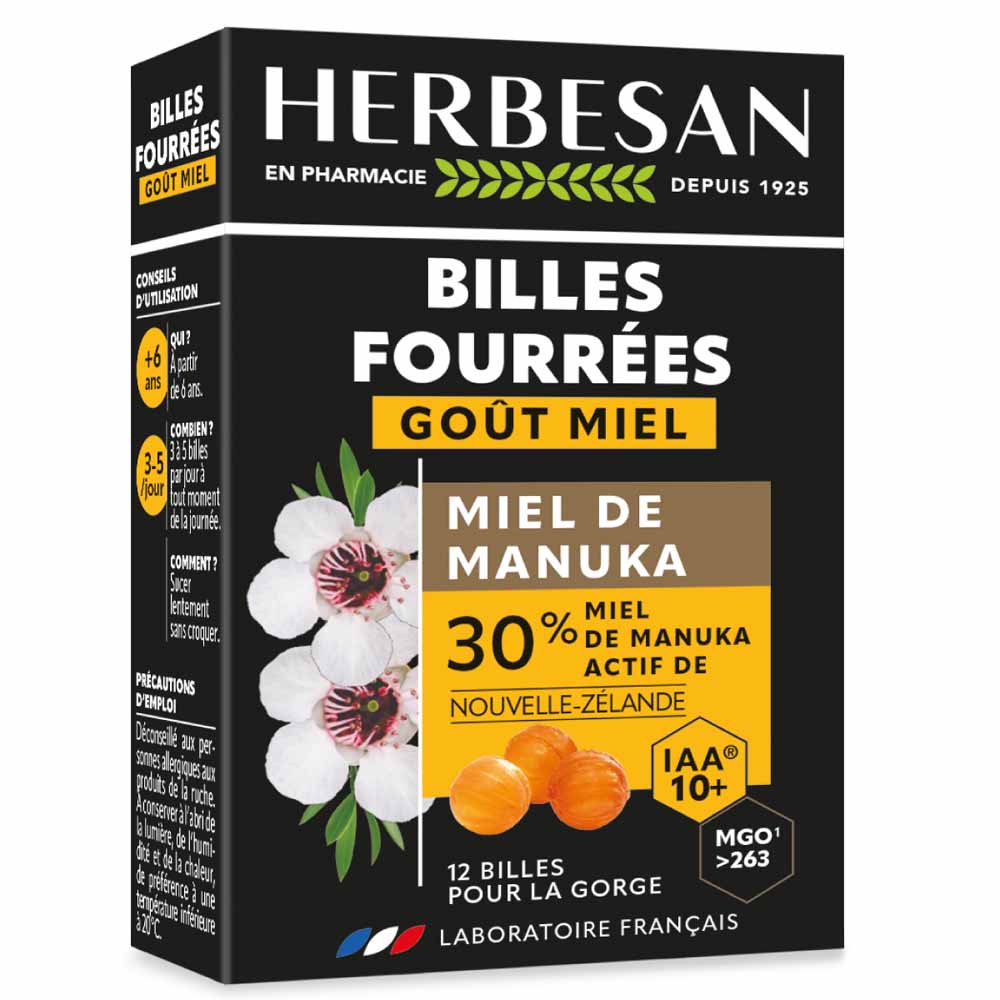 Herbesan Manuka honey Manuka Honey Filled Beads Iaa10+ X12 x12