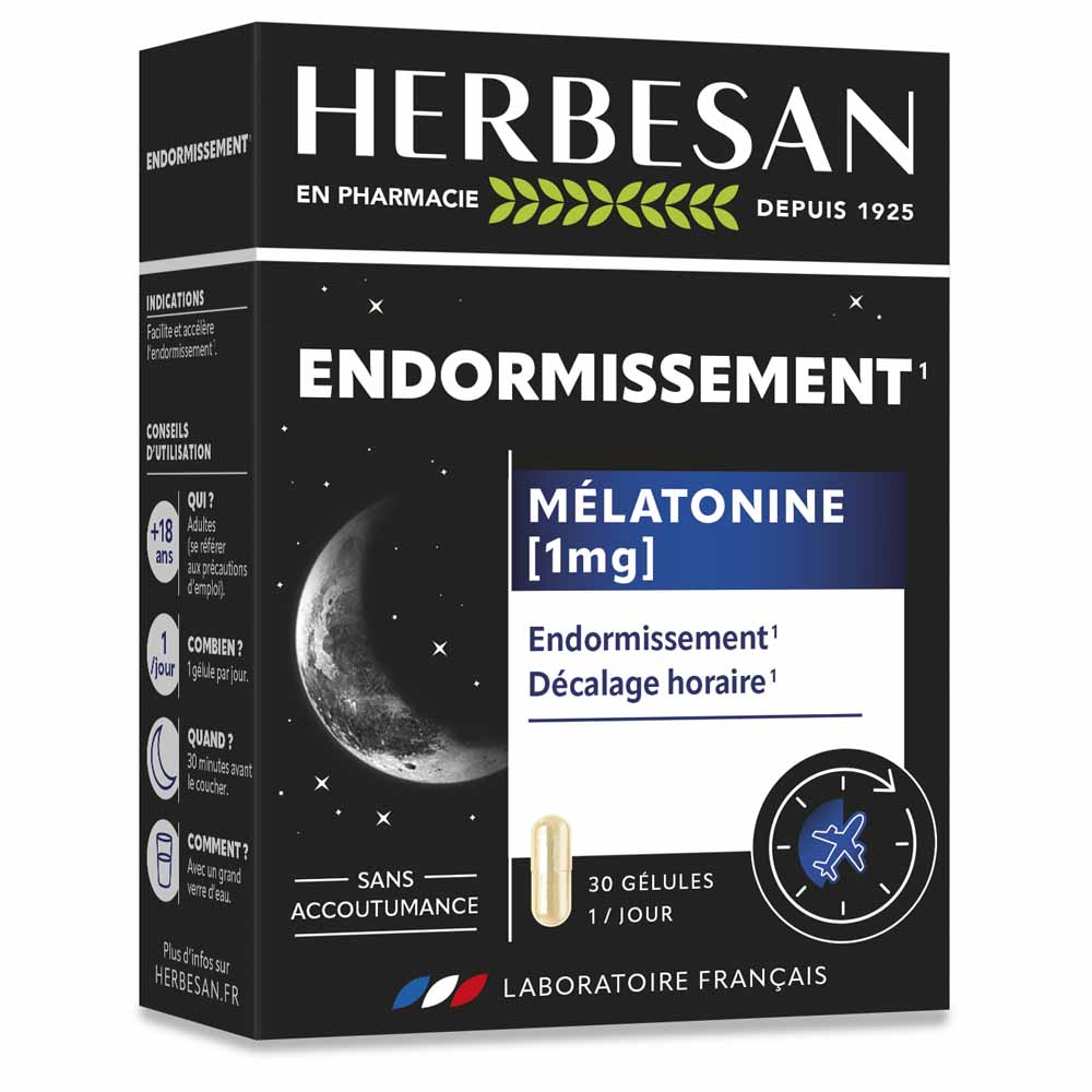 Herbesan Noctaphyt Melatonin 1mg 30 capsules