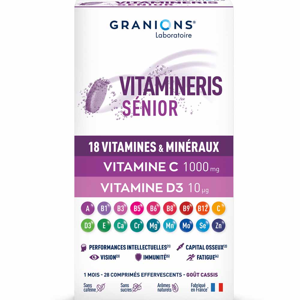 Granions Vitamineris Senior 1000 mg 30 tablets