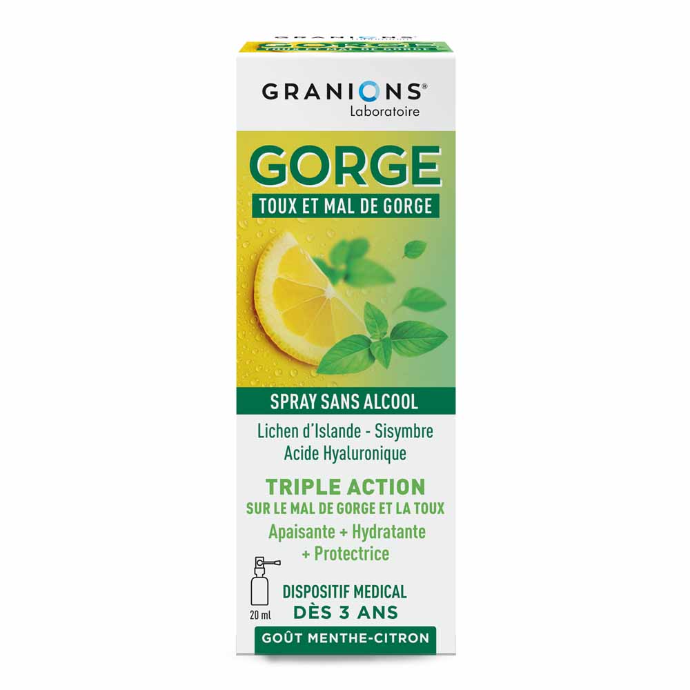 Granions Throat Spray Medical Devices 20ml