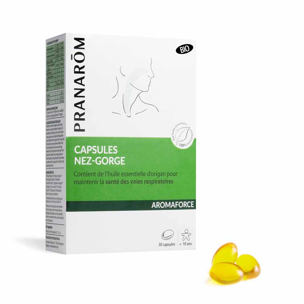 Pranarôm Aromaforce Aromaforce Throat And Nose X 30 Capsules