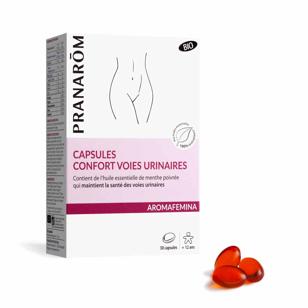 Pranarôm Aromafemina Urinary Comfort Organic 30 capsules