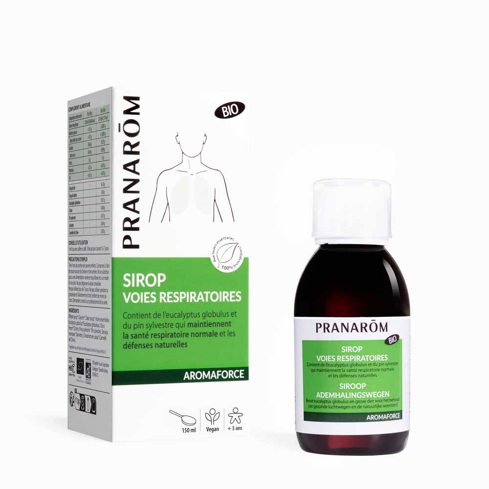 Pranarôm Aromaforce Organic Easy Breathing Syrup 150ml