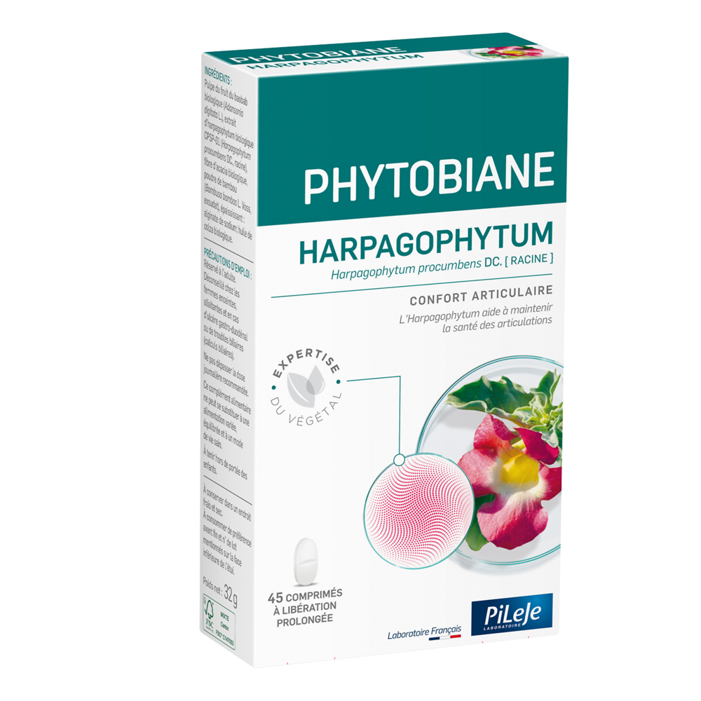 Pileje Phytobiane Harpagophytum joint comfort 45 tablets