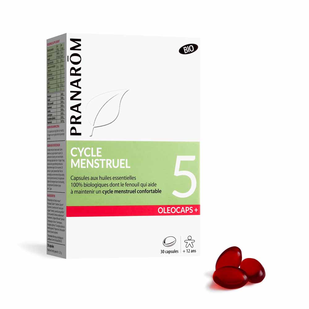 Pranarôm Oléocaps N°5 Menstrual Cycle Bioes 30 Oleocaps+ capsules