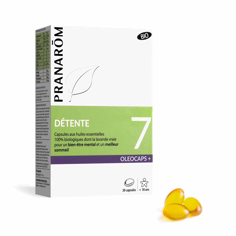 Pranarôm Oléocaps N°7 Organic Relaxation 30 capsules