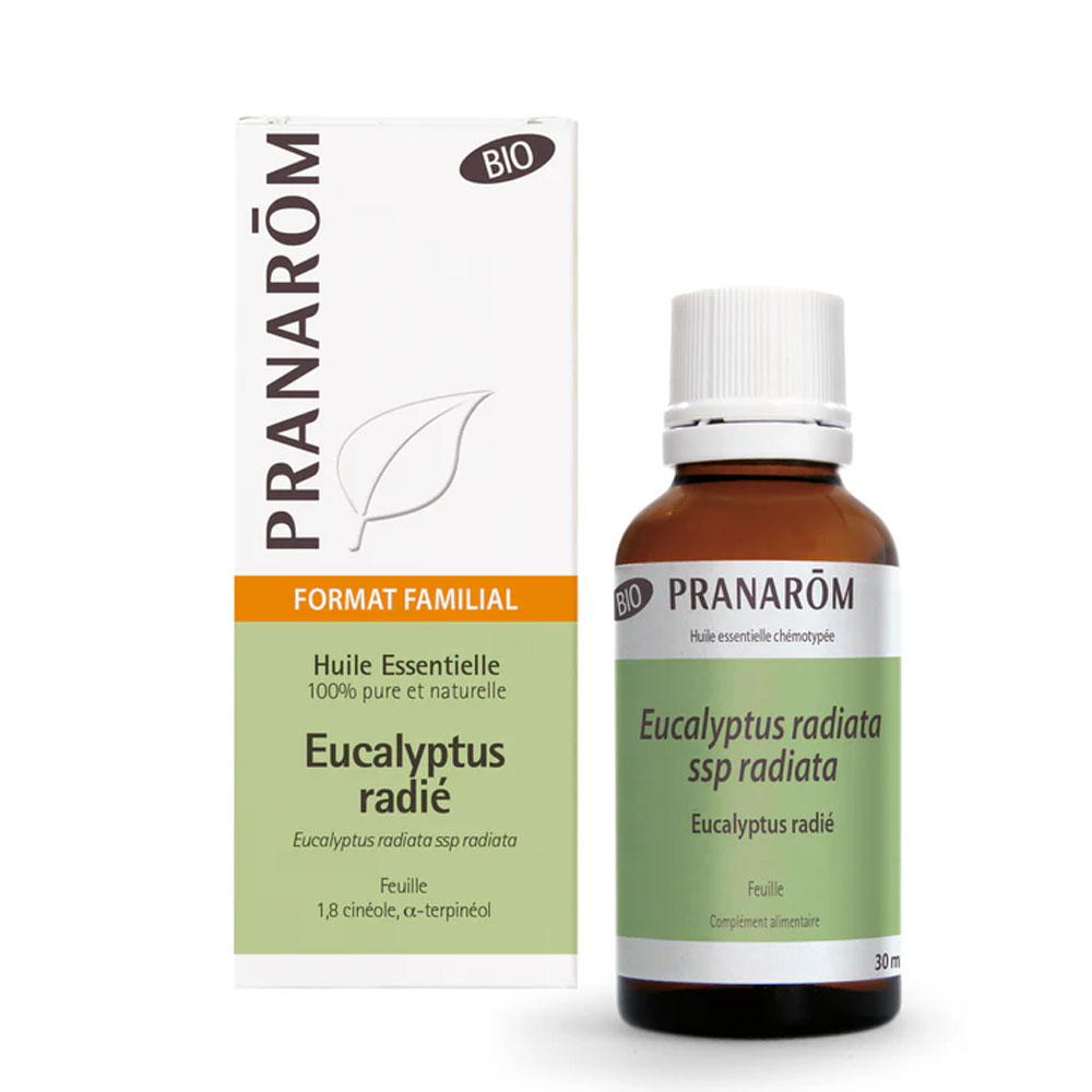 Pranarôm Essential oils Eucalyptus Radié organic 30 ml
